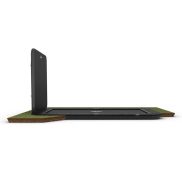 BERG Ultim Champion FlatGround Trampoline 500 Black + AeroWall BLK&GRY