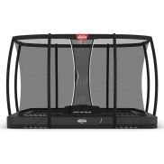 Berg Ultim Champion Inground Trampoline 330 Grey + Safety Net Deluxe