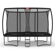 Ultim Champion Regular Trampoline 410 Black + Safety Net Deluxe XL