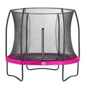 Salta Comfort Edition 183 Rose Trampoline + Filet de Sécurité