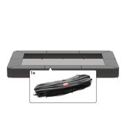 Berg Eazyfit Inground Beschermrand Grijs