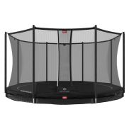 Berg Favorit Inground 430 Black + Safety Net Comfort