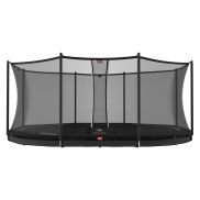 BERG Grand Favorit InGround 520 Black + Safety Net Comfort