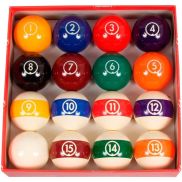Pool Balls set Aramith Continental 35 mm