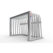 Alusport Anti-Vandaal Voetbaldoel AV122 ( 1,20 x 0,80 x 0,65 )