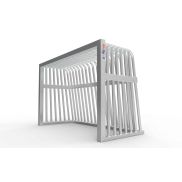 Alusport Anti-Vandaal But de Football AV182 ( 1,80 x 1,20 x 0,80 )