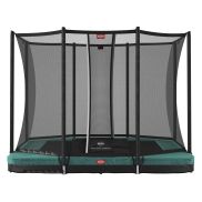 BERG Ultim Favorit InGround Trampoline 280 Groen + Safety Net Comfort