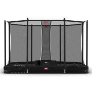 BERG Ultim Favorit InGround Trampoline 330 Zwart + Safety Net Comfort