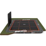 BERG Ultim Pro Bouncer Flatground Trampoline 5x5 + AeroWall