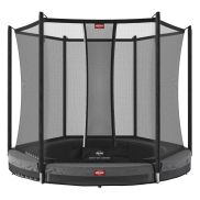 BERG Favorit InGround Trampoline 200 Grijs + Safety Net Comfort