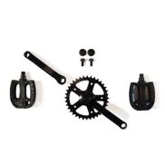 BERG Crank set 90, 28T + pedalen