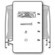 Berg Montageset Safety Net (2 poten)