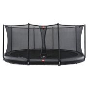 BERG Grand Favorit InGround 520 Grijs + Safety Net Comfort