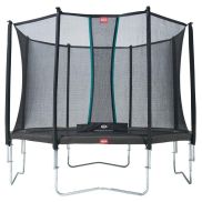 Berg Favorit 380 Grey Trampoline + Safety Net Comfort