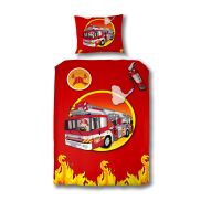 Brandweerwagen Housse de Couette