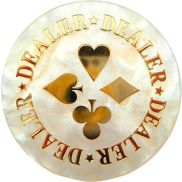 Dealer Fiche Deluxe 6cm Black