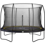 Salta Comfort Edition 366 Noir Trampoline + Filet de Sécurité