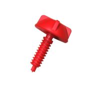 Molette poteau SPORT rouge