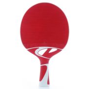 Cornilleau Tacteo 50 Red Outdoor Table Tennis Bat