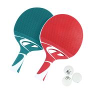 Cornilleau Tacteo Pack Duo Outdoor Tafeltennisbats