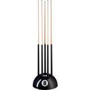 Cue stand 8-Ball Black II