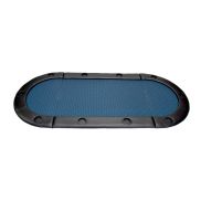 NORTH Tabletop Pokertafel Blauw 10 Personen