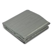 EXIT zwembad grondzeil 500x500cm - grijs