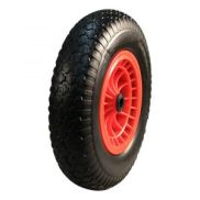 PU Band + Roue 4.00x8 + 2.50Ax8 + 20 dia Kunststof