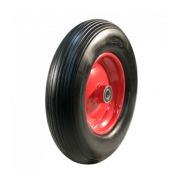 PU Band + Roue 4.00x8 + 2.50Ax8 + 25 dia Acier