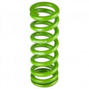 KBT metallic spring with u-connection lime green