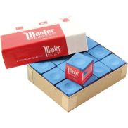 Master Billard krijt sky blue 12 Pièces