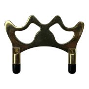 NORTH Keusteun Brug Messing Met Noppen