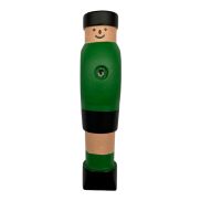 NORTH Voetbaltafelpoppen Groen Set (van 11) Houten 16MM