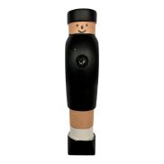 NORTH Voetbaltafelpoppen Black Set (van 11) Wooden 16MM