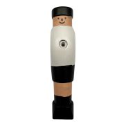 NORTH Voetbaltafelpoppen White Set (van 11) Wooden 16MM
