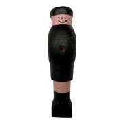 NORTH Voetbaltafelpoppen Black Set (van 11) Wooden 16MM JC