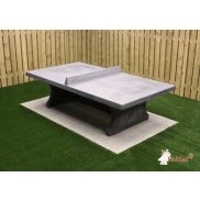 Heblad Table de Tennis de Table Beton Antraciet Rechte Hoek