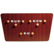 Scoreboard Carambole X3 vlinder - 62 x 33 cm