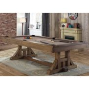 Top Table Lexor Pool Table Timber 8FT