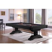 Top Table Lexor Pool Table Industrial Black-Oak 8FT