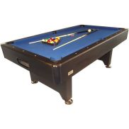 TopTable Rival Pooltafel Zwart/Blauw 7ft
