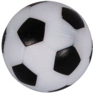Bébé-foot Balles de Football Noir/Blanc Avec profiel