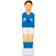 Voetbaltafelpop Bleu / Blanc 13mm