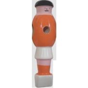 Voetbaltafelpop Wood Orange 16 mm