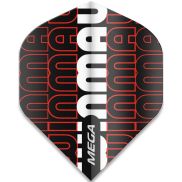 Winmau Mega Standard Winmau Logo Red dart Flights