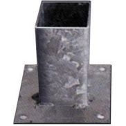 WoodVision Vloerpaalhouder Verzinkt 7 x 7 x 15