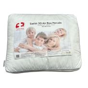 Zleep Hoofdkussen 3D Perkaal 50x60x8