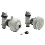 Intex 26005 set afsluiters + aansluitingen  (38mm)  voor filterpompen met een  debiet dat groter is dan  7m³.