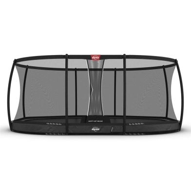 Berg Grand Champion Inground Trampoline 520 Grey + Safety Net Deluxe
