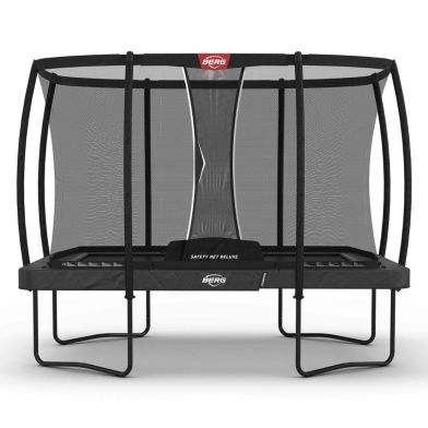 Berg Ultim Champion Regular Trampoline 330 Grey + Safety Net Deluxe